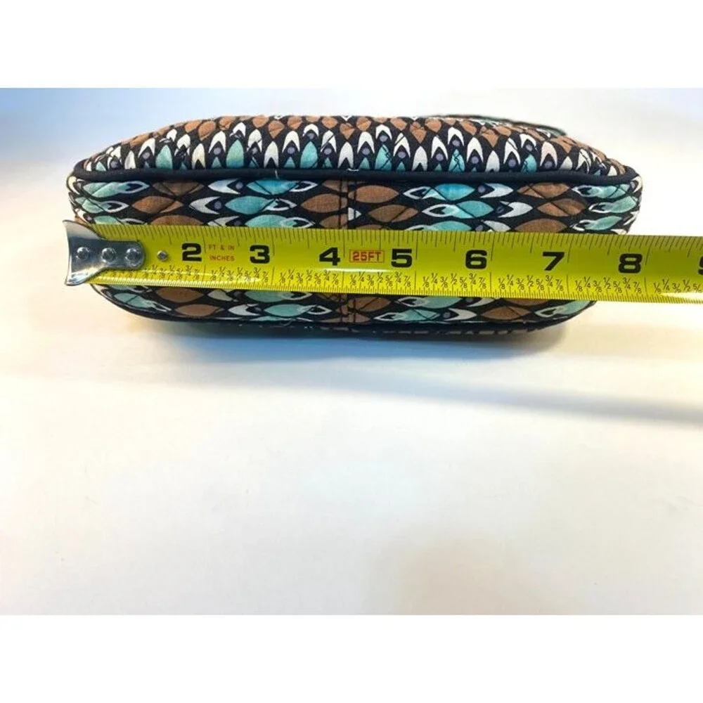 Vera Bradley RETIRED 2015 Sierra Stream Little Crossbody Handbag Shoulder Bag - Picture 8 of 11